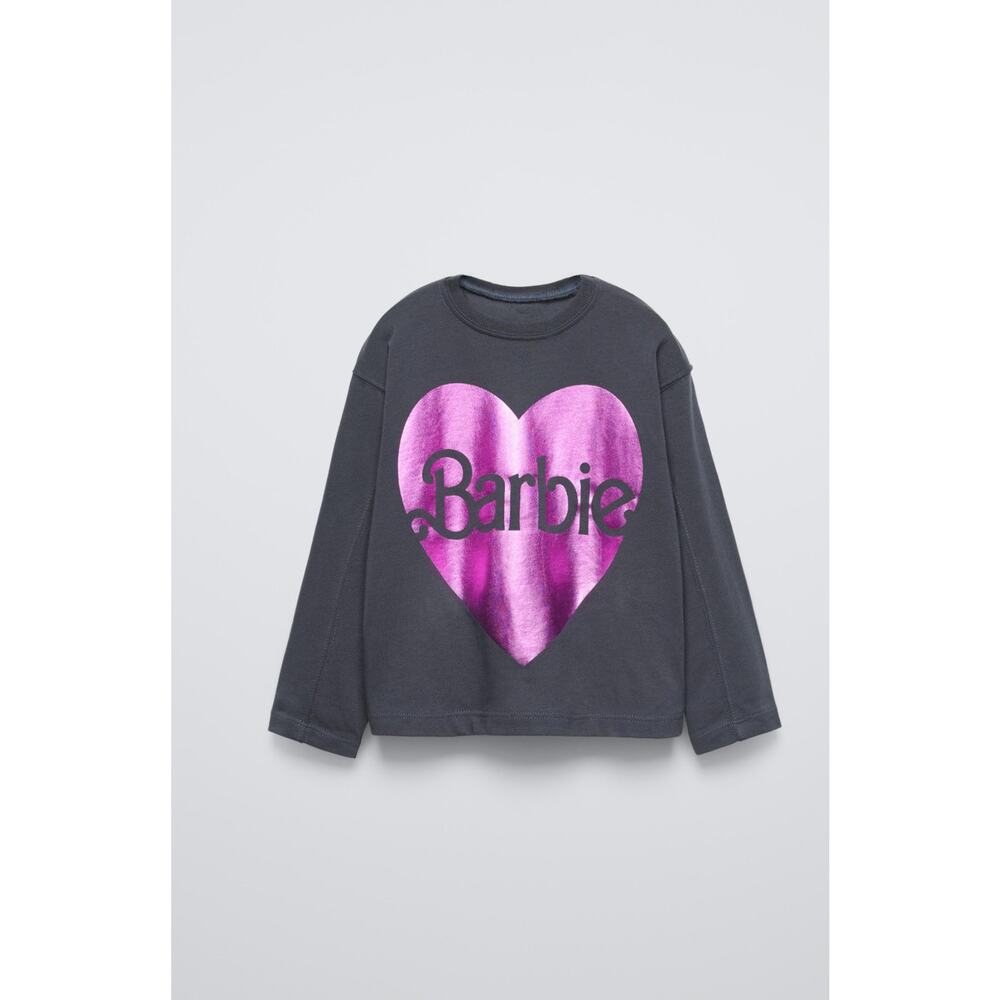 Zara x Barbie Foil Tee